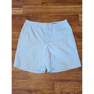 Vineyard Vines Shorts Mens Size 36 Waist Light Blue Chino Stretch Preppy Pockets